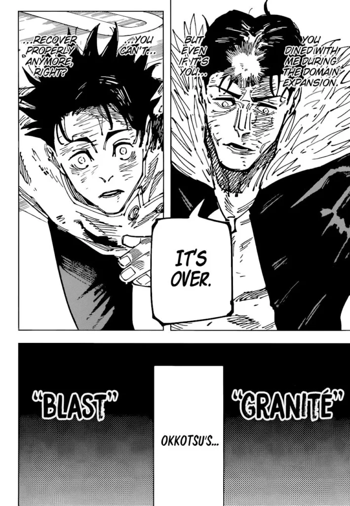 Jujutsu Kaisen Manga Chapter 180