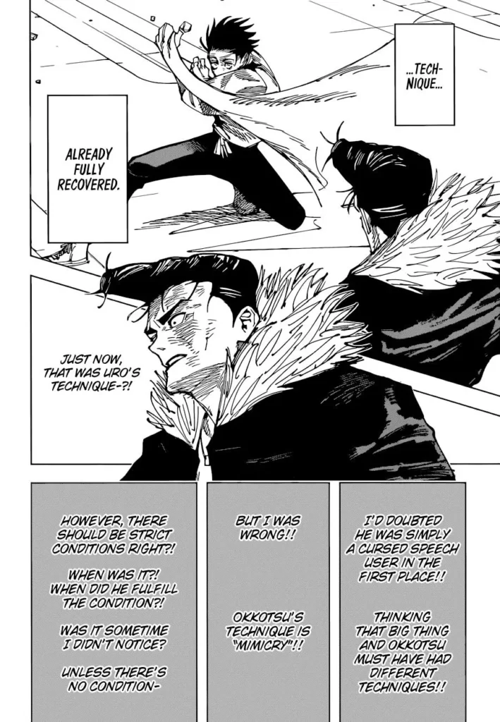 Jujutsu Kaisen Manga Chapter 180