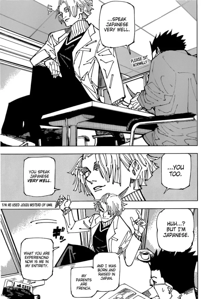 Jujutsu Kaisen Manga Chapter 181