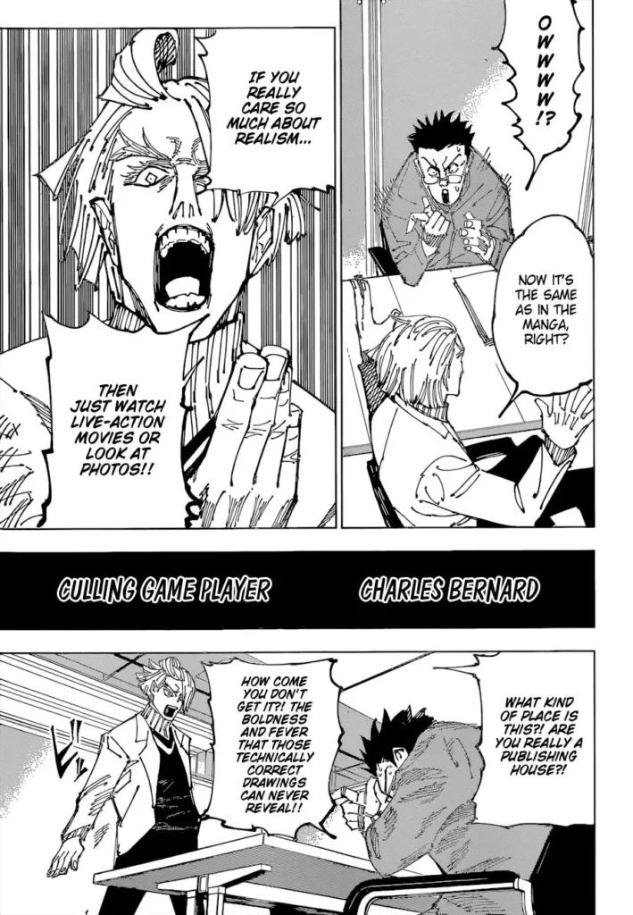Jujutsu Kaisen Manga Chapter 181