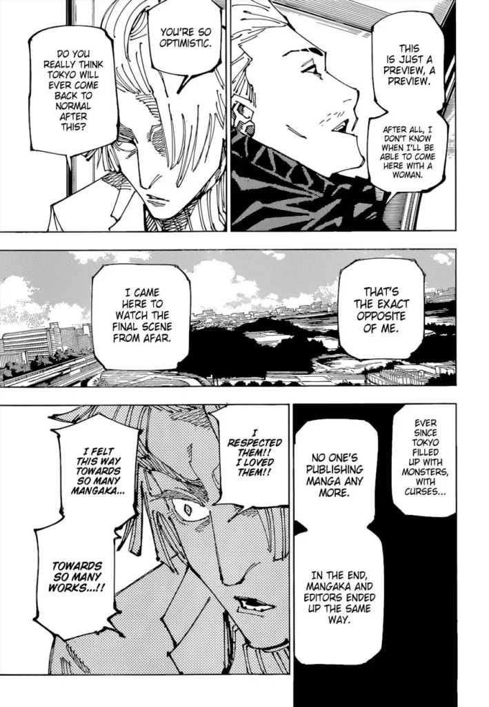 Jujutsu Kaisen Manga Chapter 181