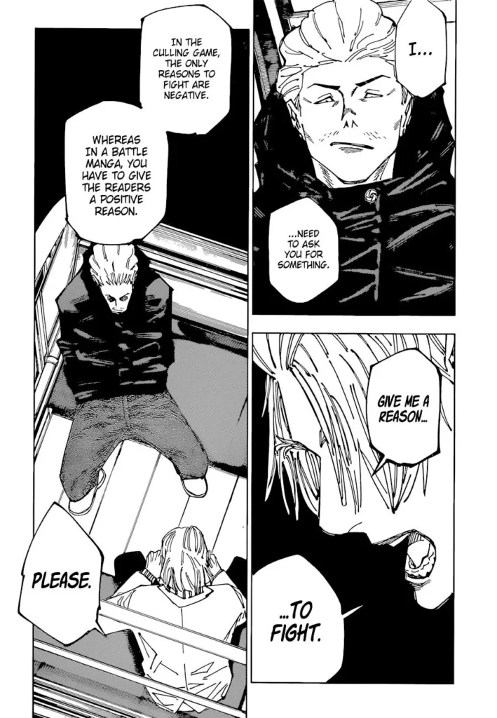 Jujutsu Kaisen Manga Chapter 181