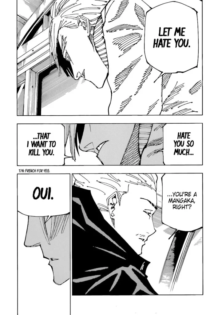 Jujutsu Kaisen Manga Chapter 181