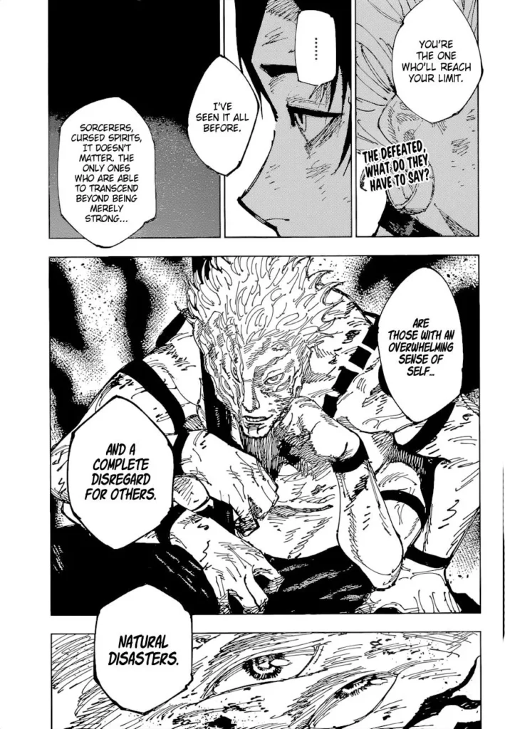 Jujutsu Kaisen Manga Chapter 181