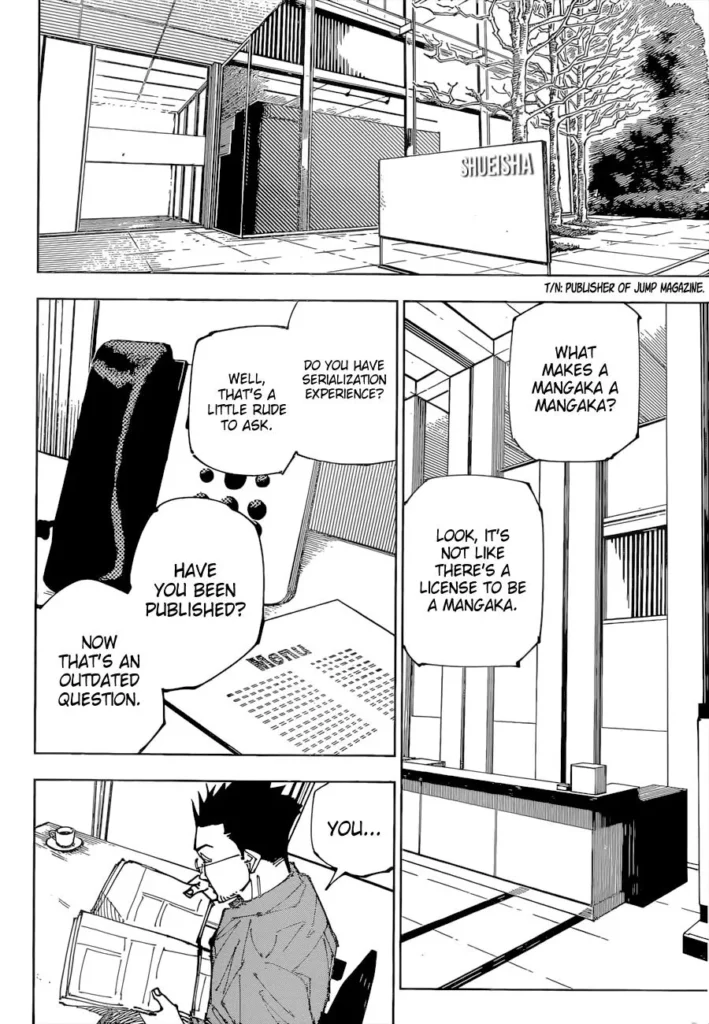 Jujutsu Kaisen Manga Chapter 181