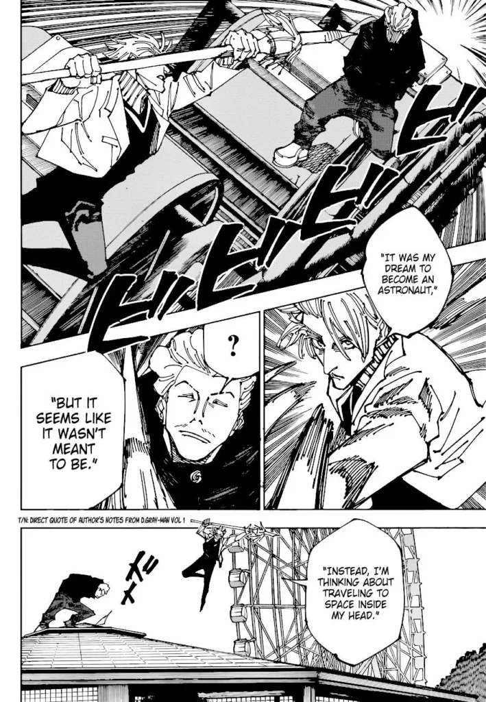 Jujutsu Kaisen Manga Chapter 182