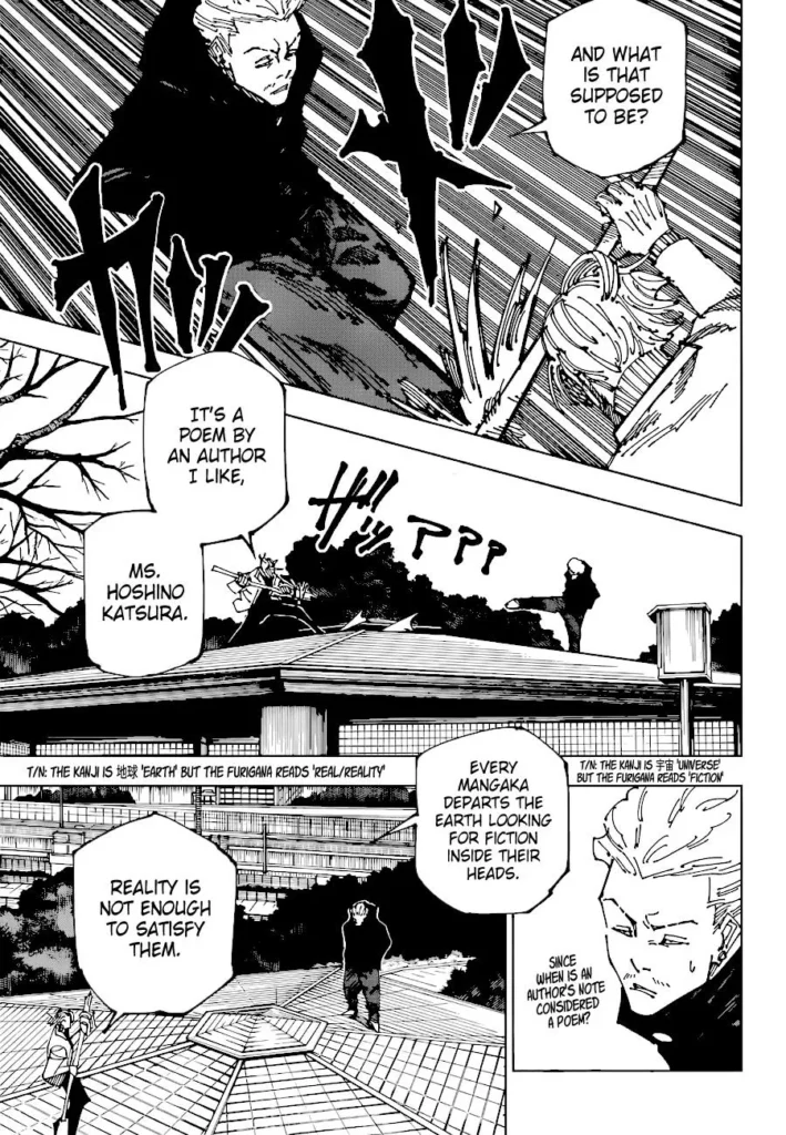 Jujutsu Kaisen Manga Chapter 182