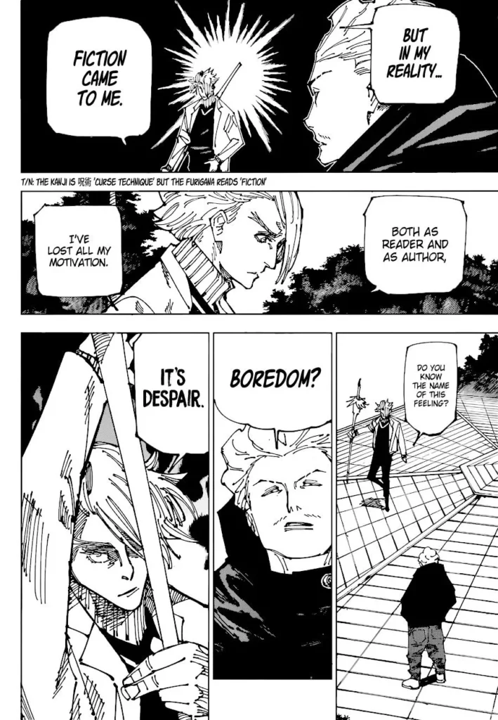 Jujutsu Kaisen Manga Chapter 182