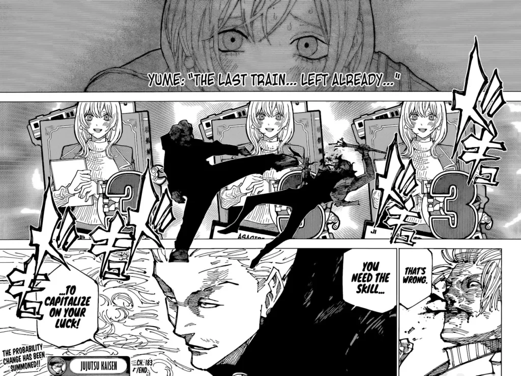 Jujutsu Kaisen Manga Chapter 183