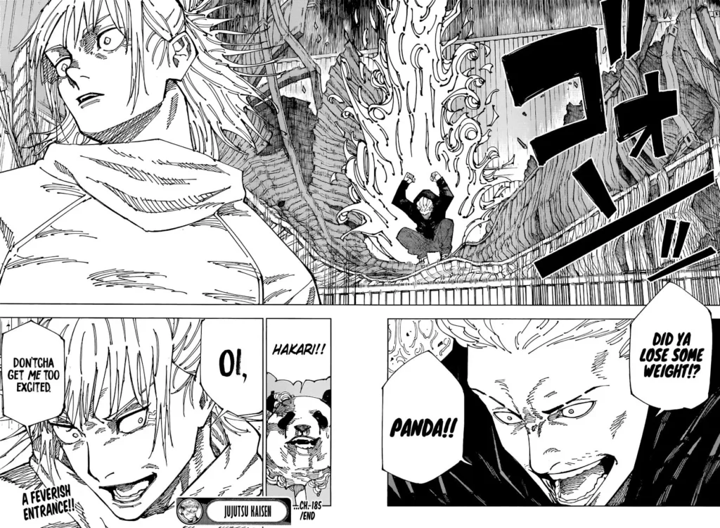 Jujutsu Kaisen Manga Chapter 185