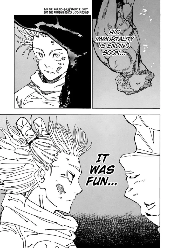 Jujutsu Kaisen Manga Chapter 189