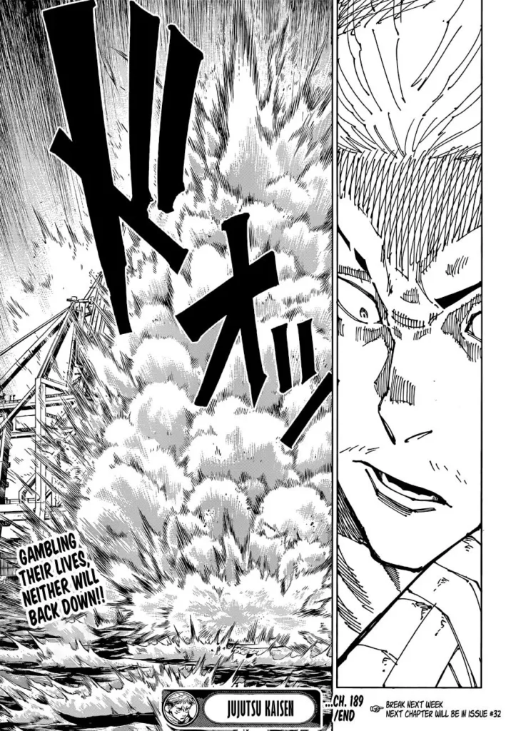 Jujutsu Kaisen Manga Chapter 189