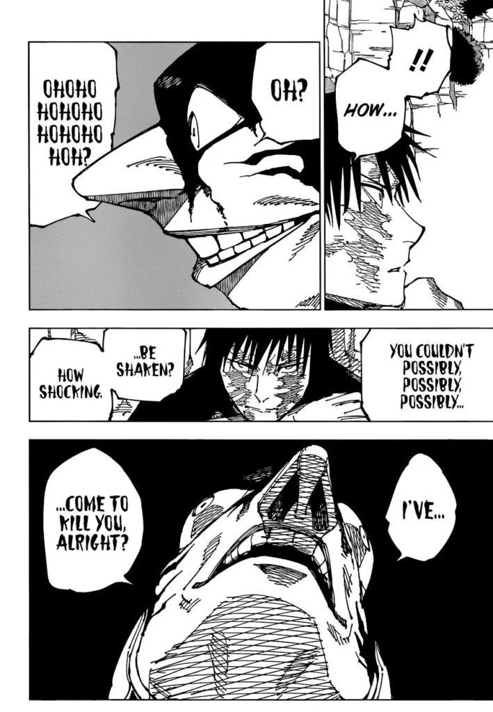 Jujutsu Kaisen Manga Chapter 192