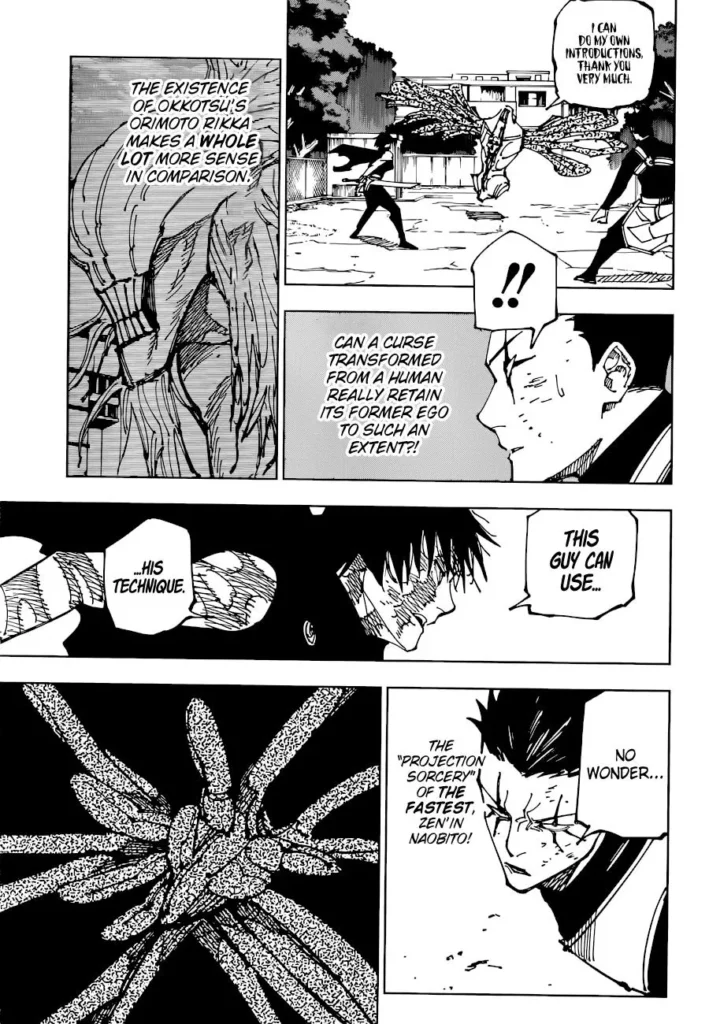 Jujutsu Kaisen Manga Chapter 193