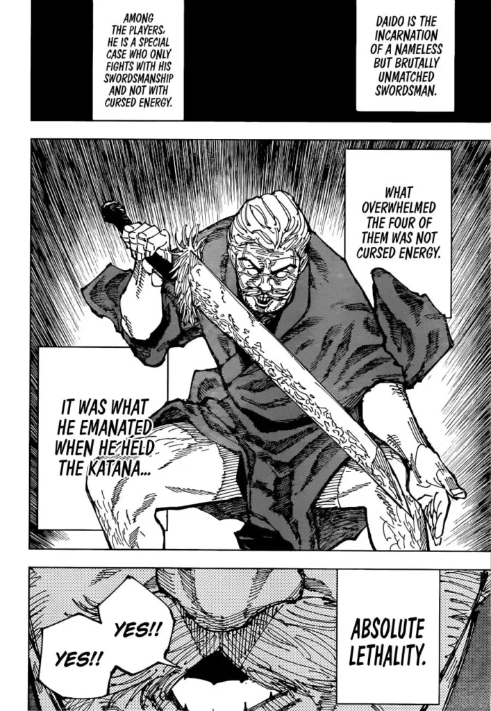 Jujutsu Kaisen Manga Chapter 195