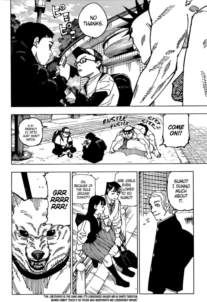 Jujutsu Kaisen Manga Chapter 195