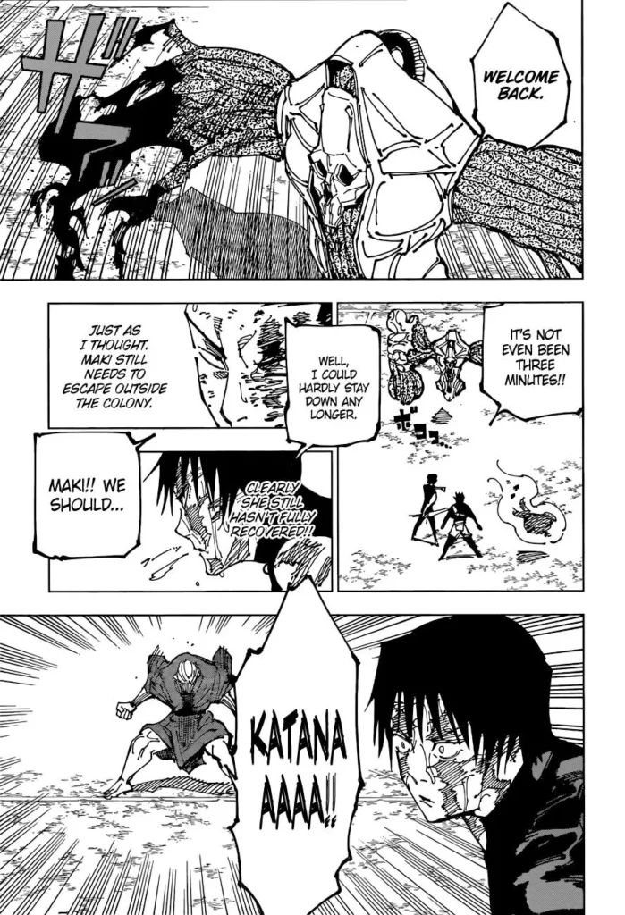 Jujutsu Kaisen Manga Chapter 195