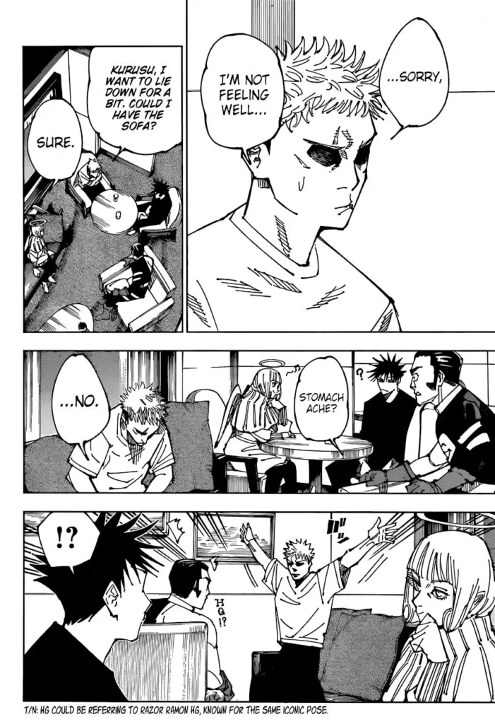 Jujutsu Kaisen Manga Chapter 200