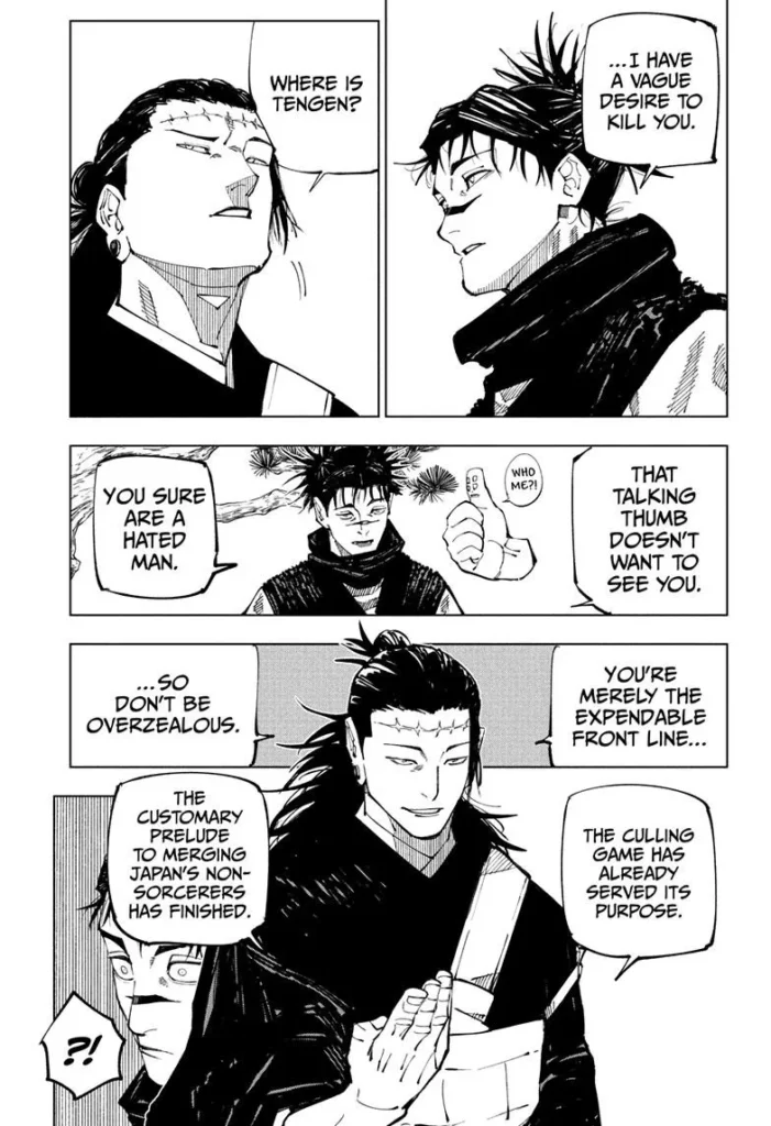 Jujutsu Kaisen Manga Chapter 202
