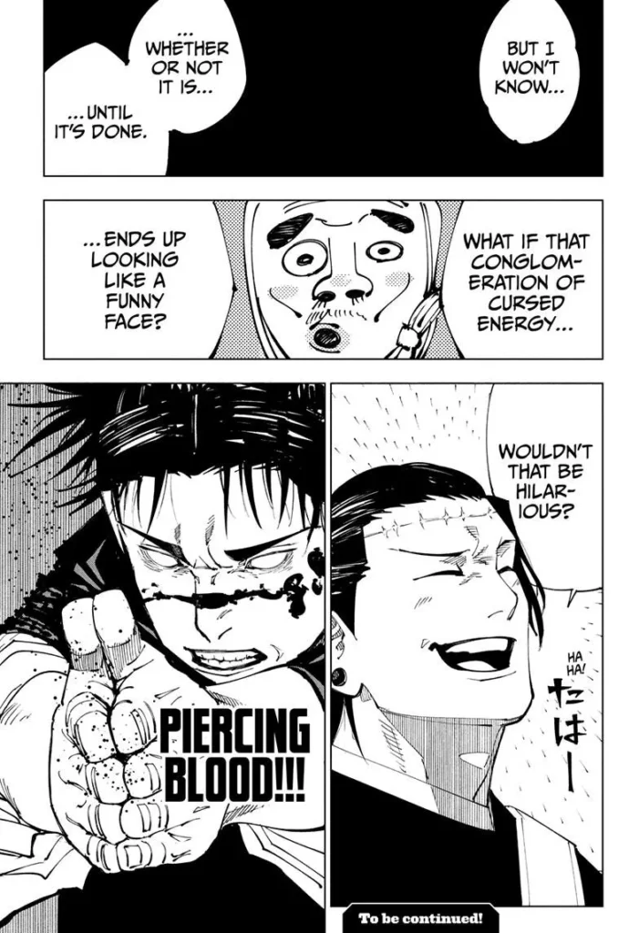 Jujutsu Kaisen Manga Chapter 202