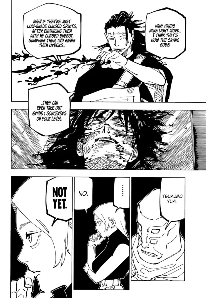Read Jujutsu Kaisen Manga Chapter 203 – Choso Awakens New Power