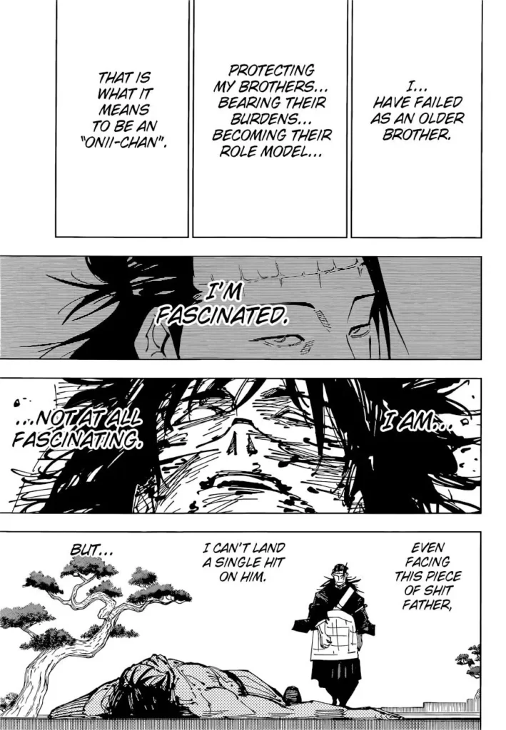 Read Jujutsu Kaisen Manga Chapter 203 – Choso Awakens New Power