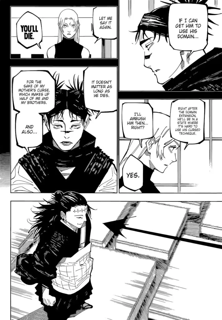 Read Jujutsu Kaisen Manga Chapter 203 – Choso Awakens New Power