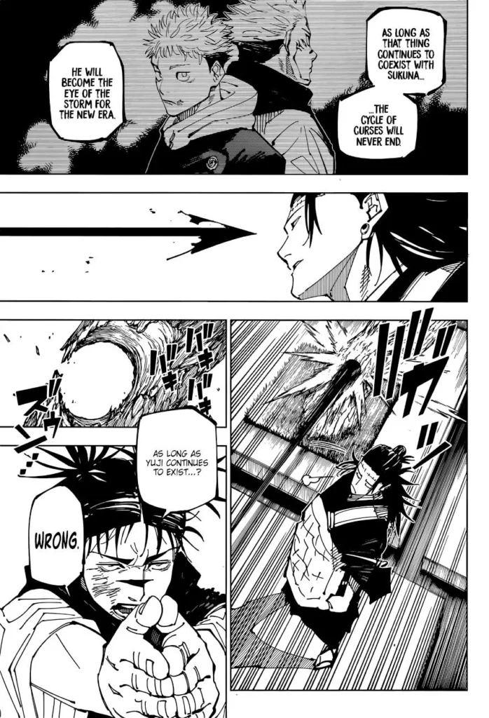 Read Jujutsu Kaisen Manga Chapter 203 – Choso Awakens New Power