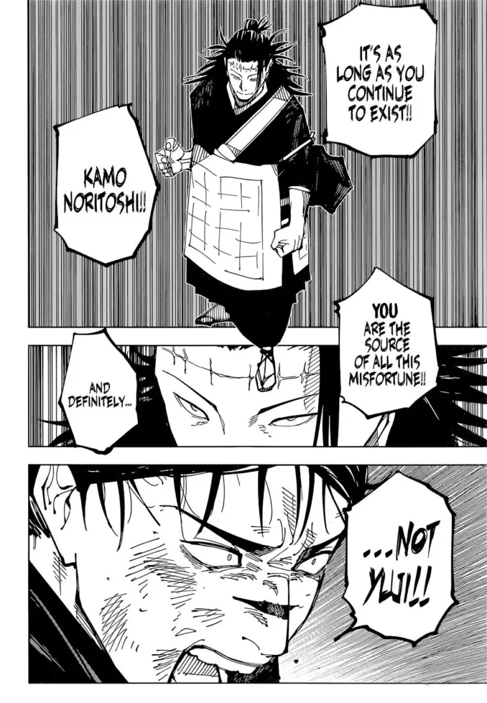 Read Jujutsu Kaisen Manga Chapter 203 – Choso Awakens New Power