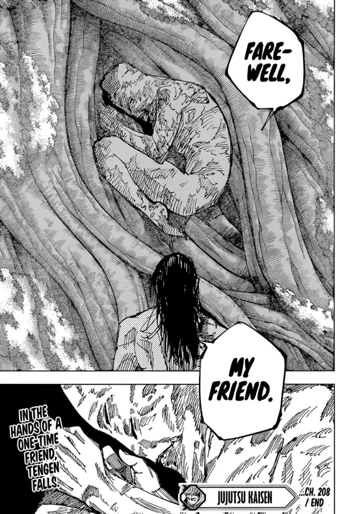 Jujutsu Kaisen Manga Chapter 208