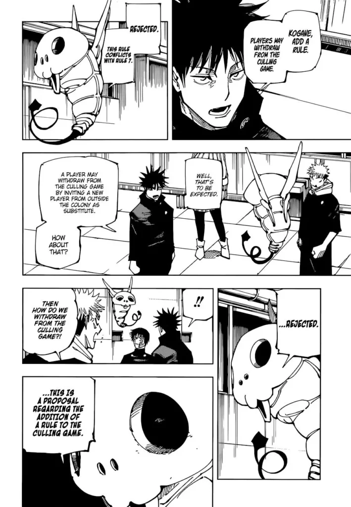 Jujutsu Kaisen Manga Chapter 211