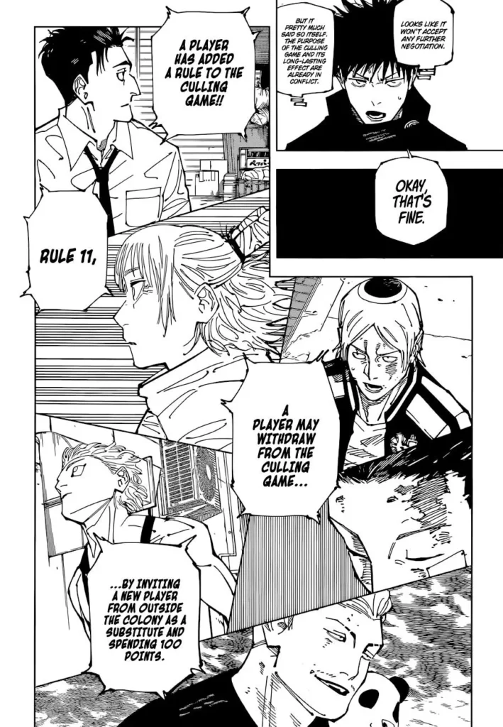 Jujutsu Kaisen Manga Chapter 211