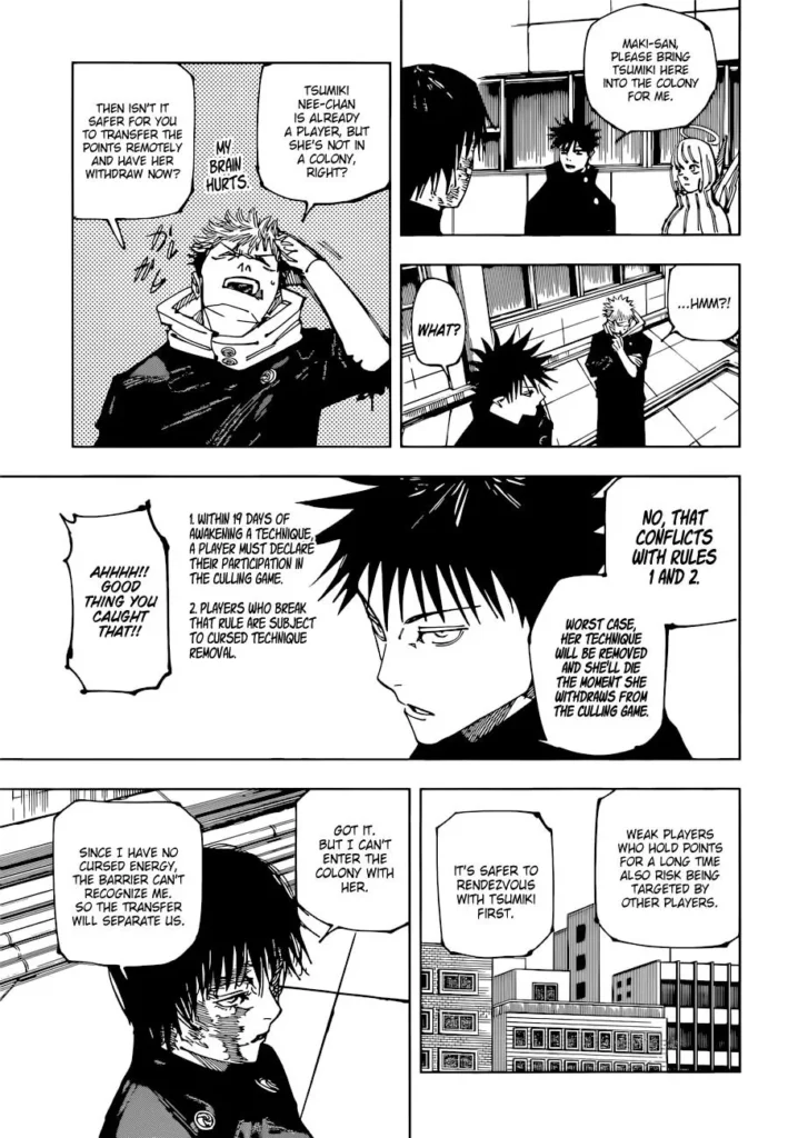 Jujutsu Kaisen Manga Chapter 211