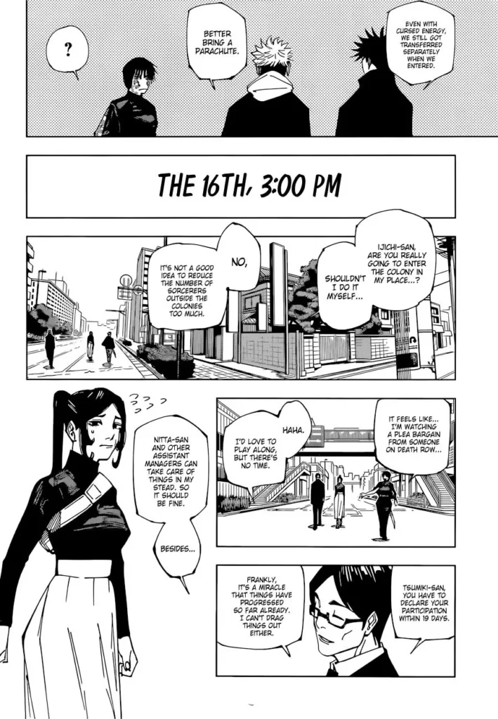 Jujutsu Kaisen Manga Chapter 211
