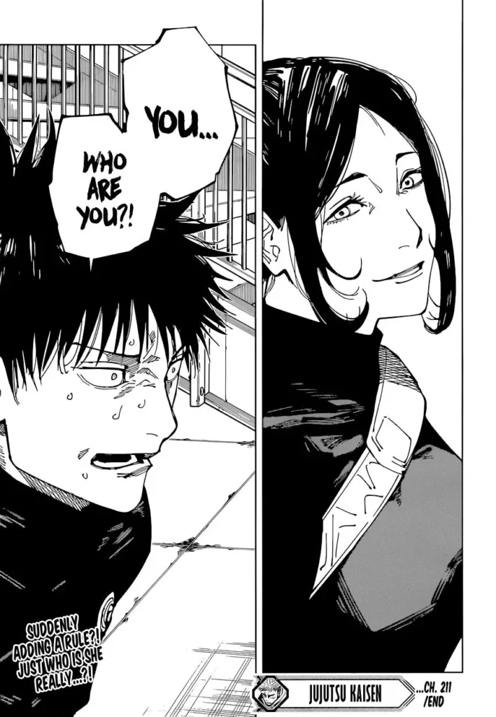 Jujutsu Kaisen Manga Chapter 211