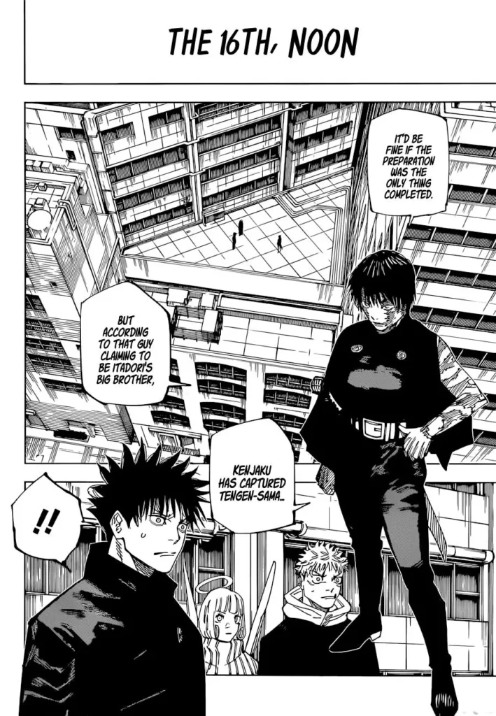 Jujutsu Kaisen Manga Chapter 211
