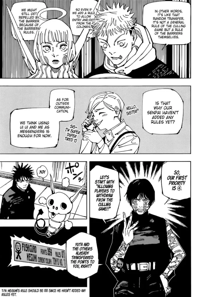 Jujutsu Kaisen Manga Chapter 211