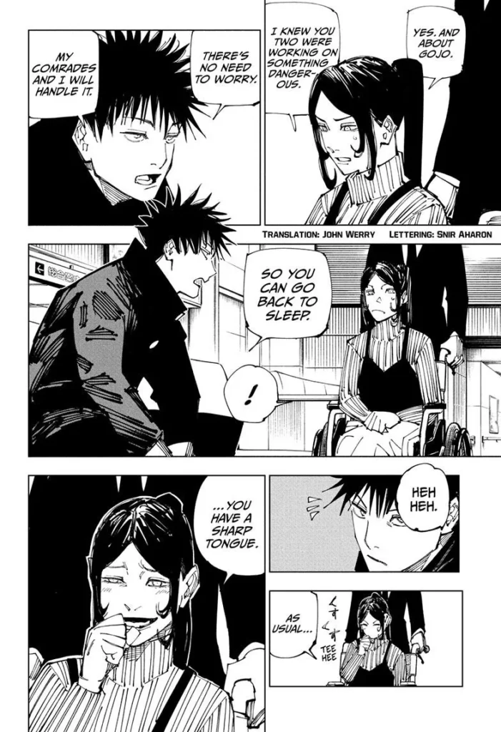 Jujutsu Kaisen Manga Chapter 212