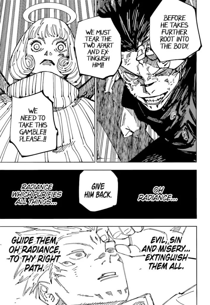Jujutsu Kaisen Manga Chapter 213