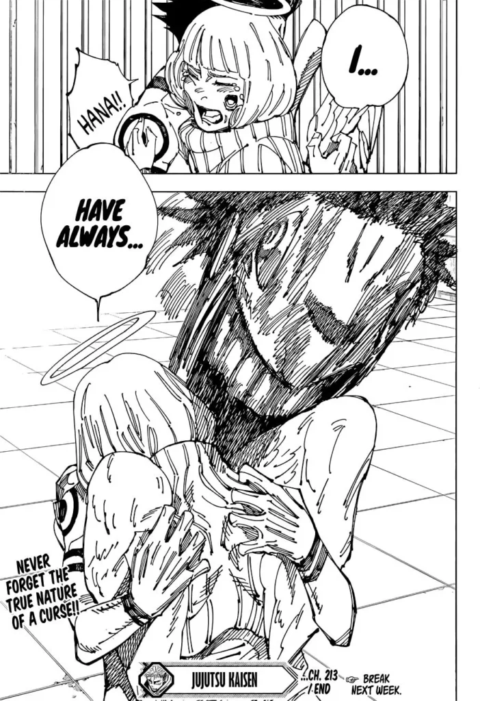 Jujutsu Kaisen Manga Chapter 213