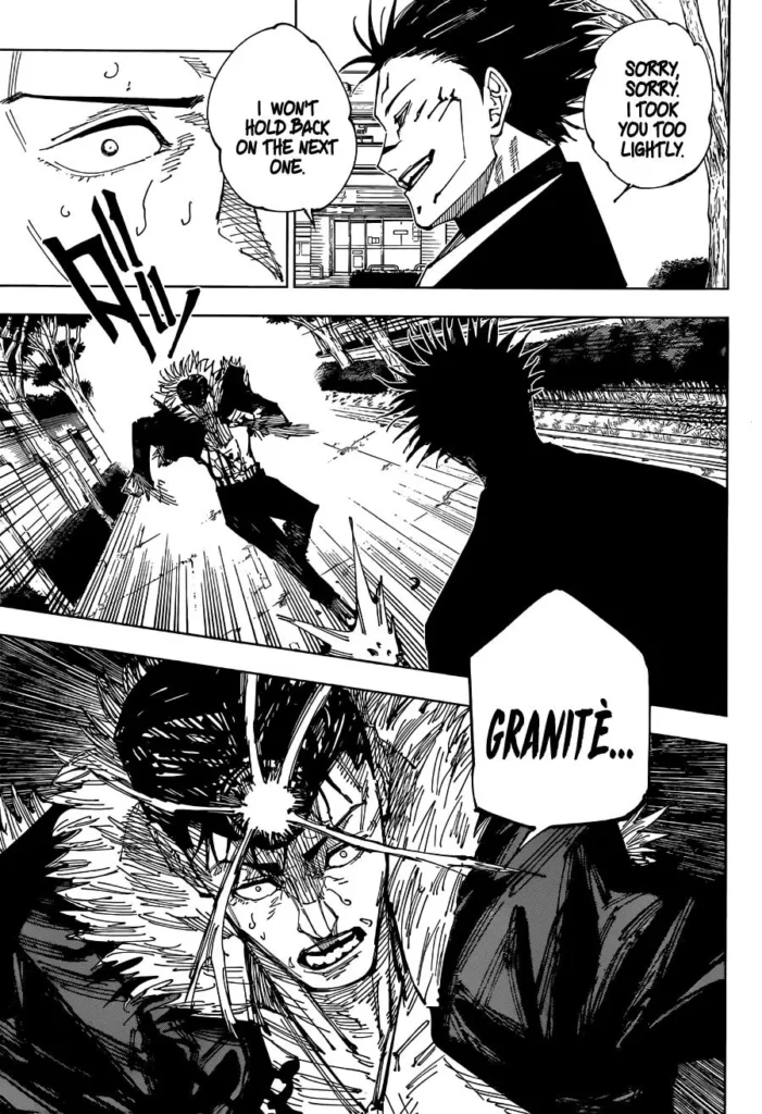 Jujutsu Kaisen manga chapter 216