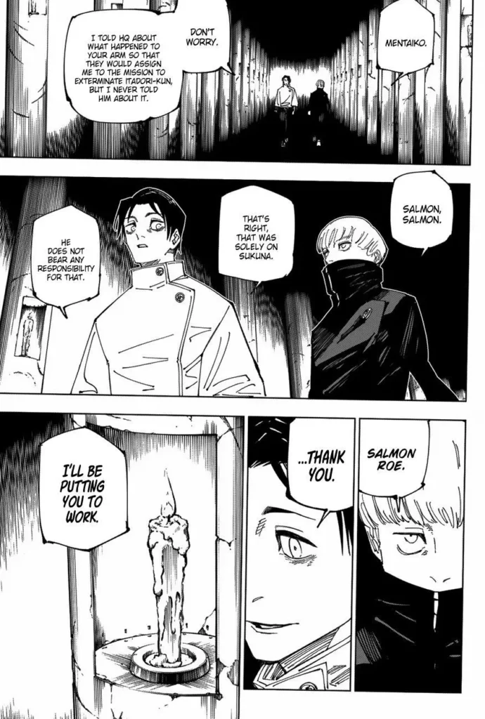 Jujutsu Kaisen Manga Chapter 222