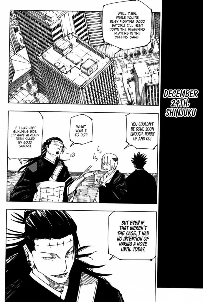 Jujutsu Kaisen Manga Chapter 222