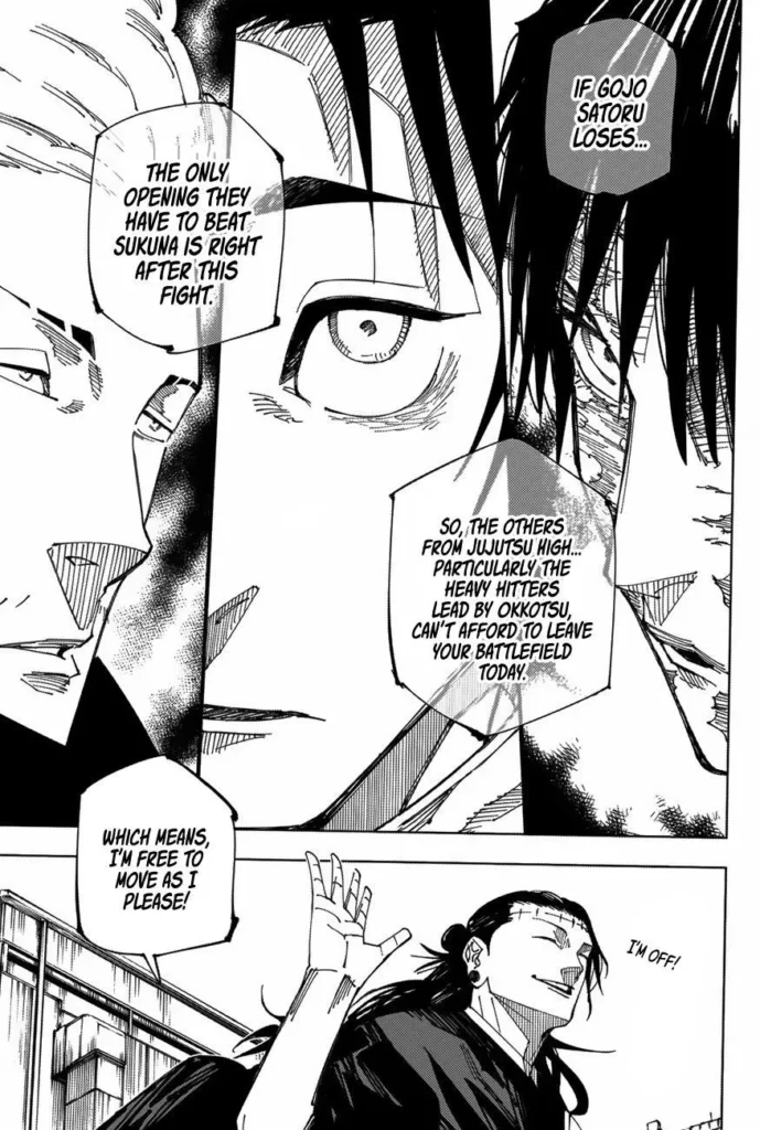 Jujutsu Kaisen Manga Chapter 222