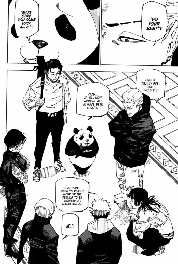 Jujutsu Kaisen Manga Chapter 222
