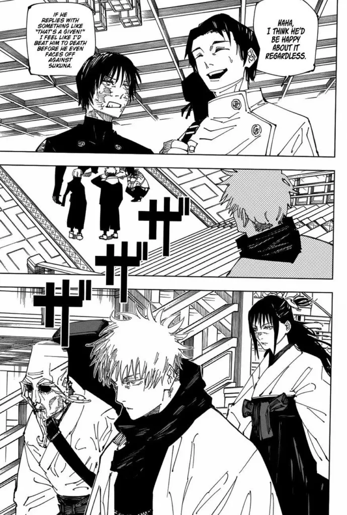 Jujutsu Kaisen Manga Chapter 222