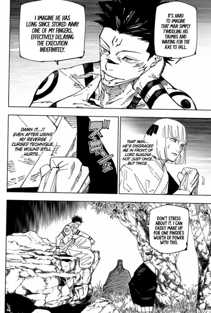 Jujutsu Kaisen Manga Chapter 222