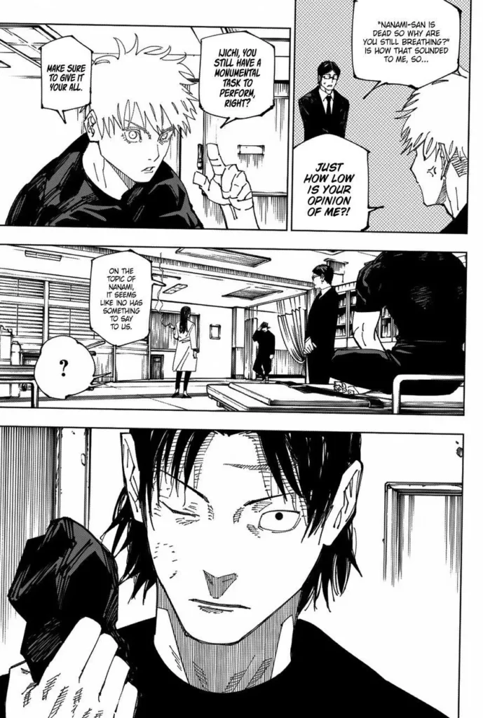 Jujutsu Kaisen Manga Chapter 222