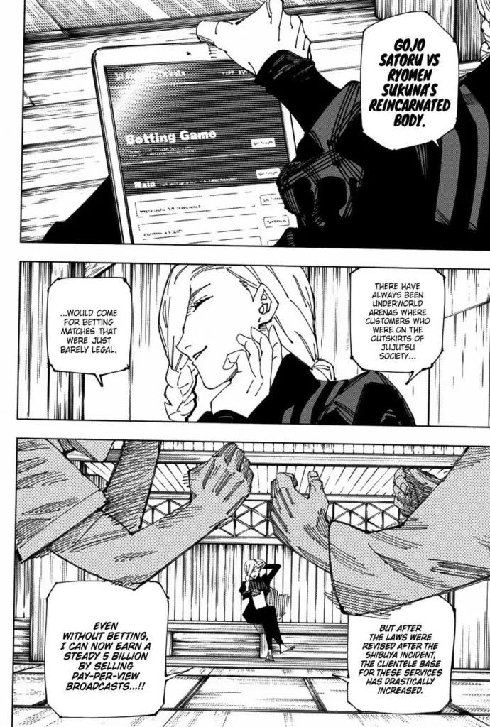 Jujutsu Kaisen Manga Chapter 222