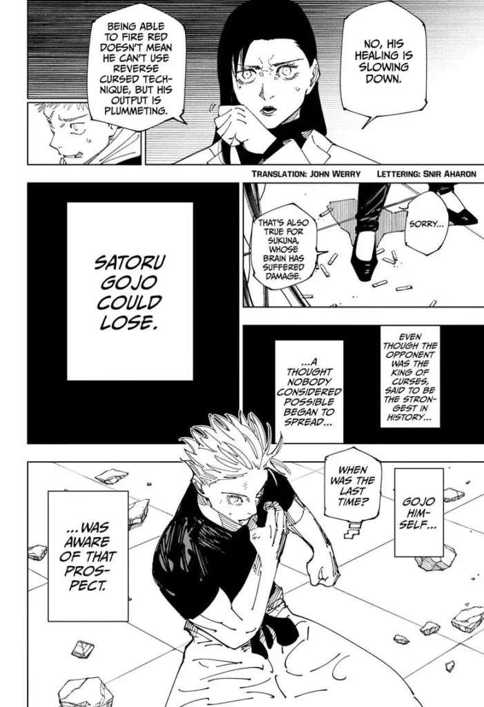 Jujutsu Kaisen Manga Chapter 233